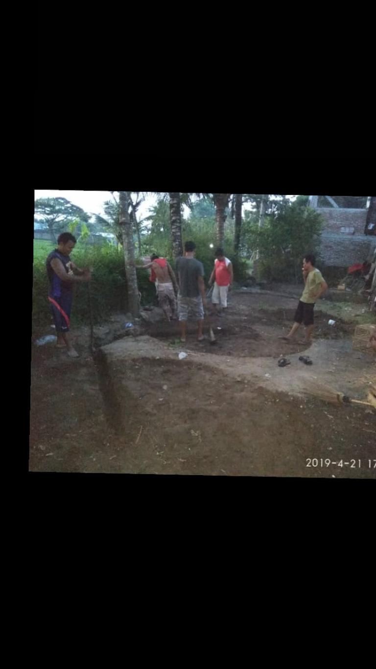 PEMBUATAN KOLAM KELOMPOK PERIKANAN DUSUN PUNDONG SRIHARDONO